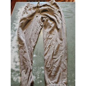 JAMES PERSE WXA1821 grey Vintage French Terry Sweatpants Women sz 1 (Small)